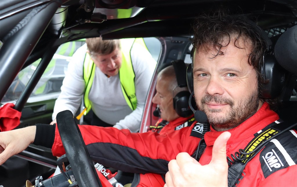 Kristian Poulsen/Ole Frederiksen under 1. afdeling i Autoplus Dansk Super Rally.
(Foto: Allan Post)